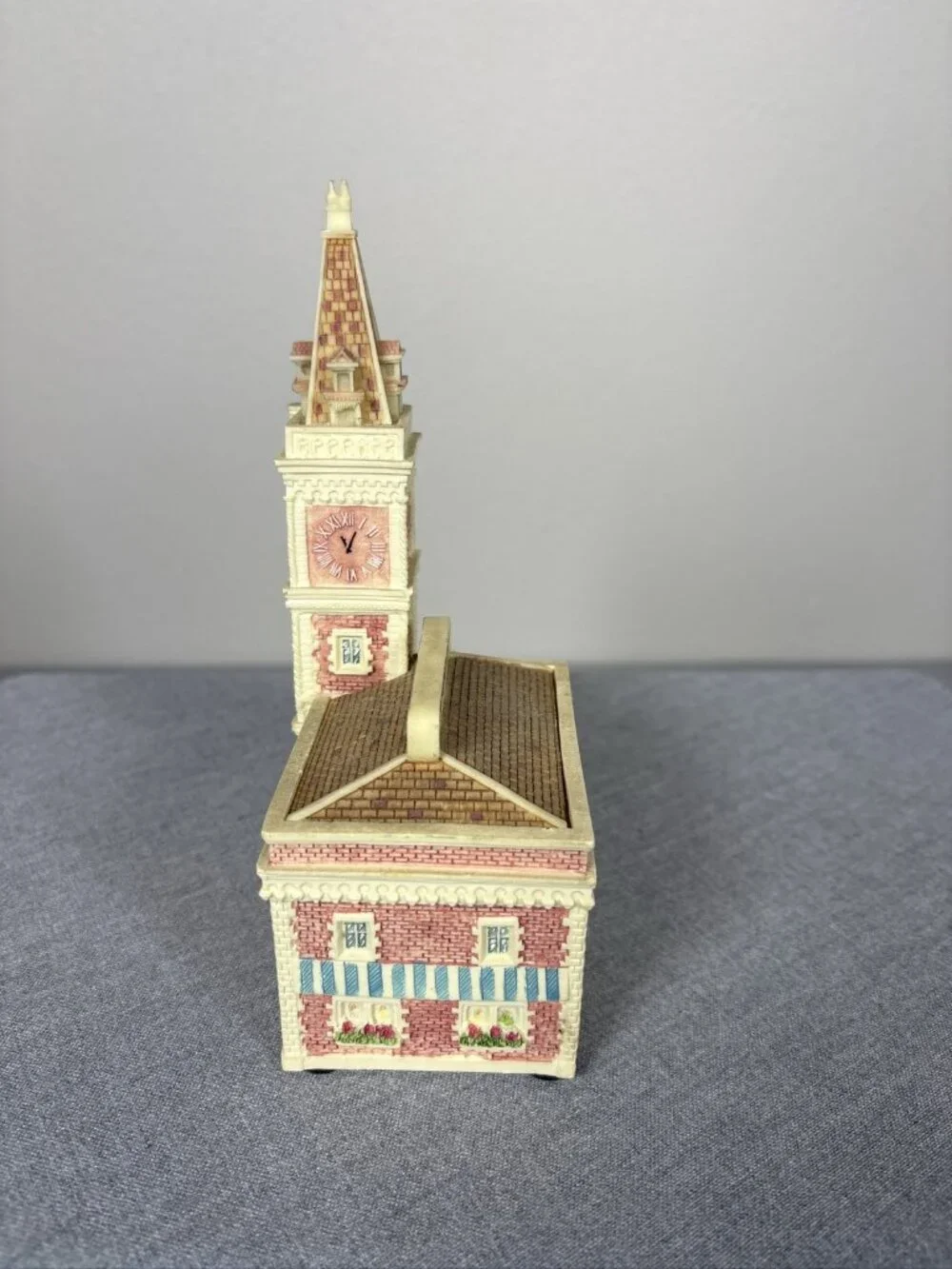 Vintage Ghirardelli Chocolate Factory Clock Tower Trinket Box
